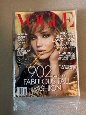 Vogue Magazine Featuring Jennifer Lawrence September 2013